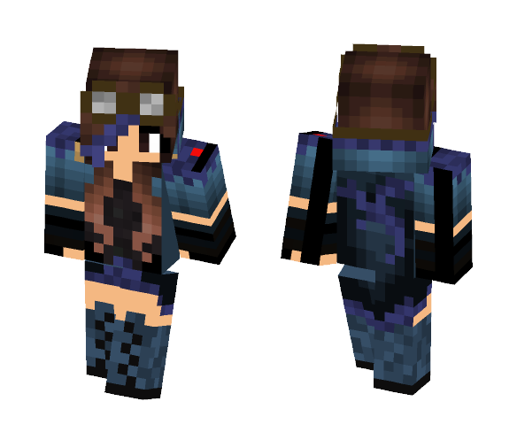 Steampunk girl - Girl Minecraft Skins - image 1