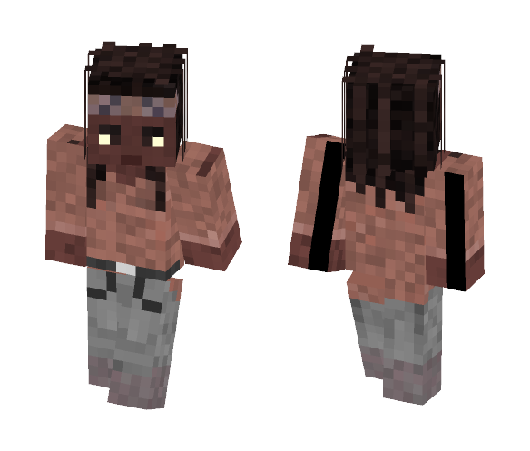 Michonne Season 7 Final - Female Minecraft Skins - image 1