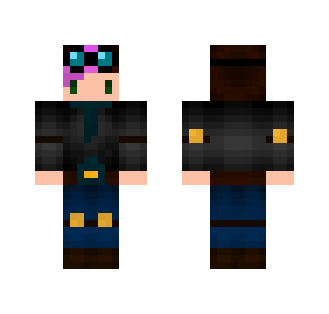 Chibi DanTDM Galaxy hair ????