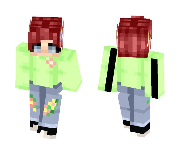 Floral child???? - Interchangeable Minecraft Skins - image 1