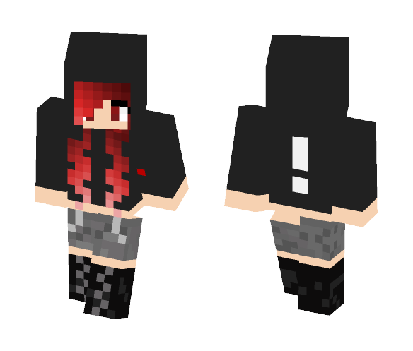 Black Hoodie Panic! At The Disco - Male Minecraft Skins - image 1