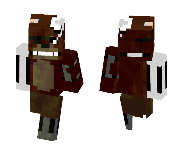 FNAF 3-Phantom Foxy - Other Minecraft Skins - image 1