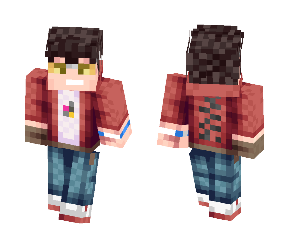 Download Free Travis Touchdown (Request) Skin for Minecraft image 1 Travis Touchdown (Request) - Male Minecraft Skins - image 1