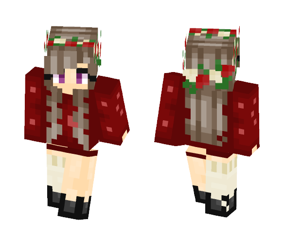 Flower Crown - Flower Crown Minecraft Skins - image 1