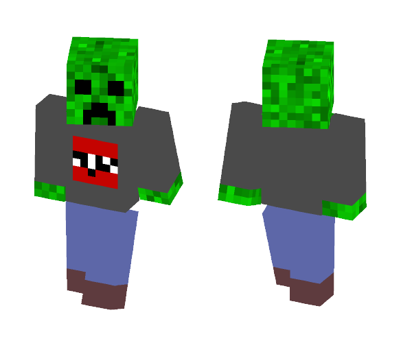 Download Free Creeper Tnt shirt Skin for Minecraft image 1 Creeper Tnt shirt - Interchangeable Minecraft Skins - image 1