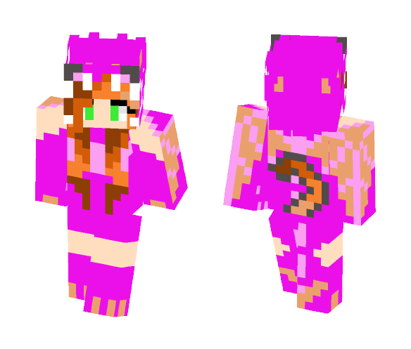 Cat dragon - Cat Minecraft Skins - image 1
