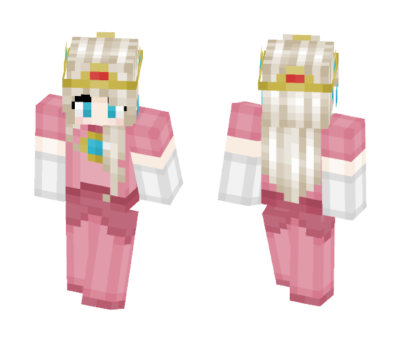Princess Peach - Female Minecraft Skins - image 1