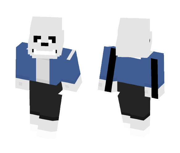Sans - Male Minecraft Skins - image 1