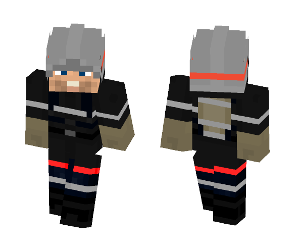 French Fireman (Pompier Français) - Male Minecraft Skins - image 1