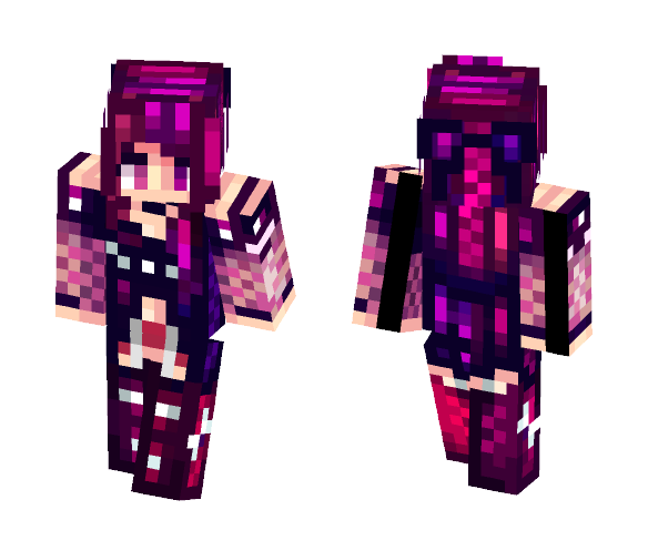 Scene Queen - Female Minecraft Skins - image 1