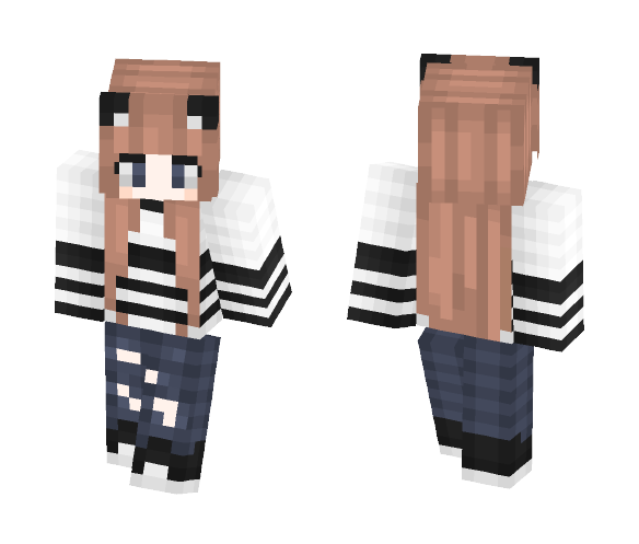 Download Free Beautiful Girl I Should Probs Say. Skin for Minecraft image 1 Beautiful Girl I Should Probs Say. - Girl Minecraft Skins - image 1