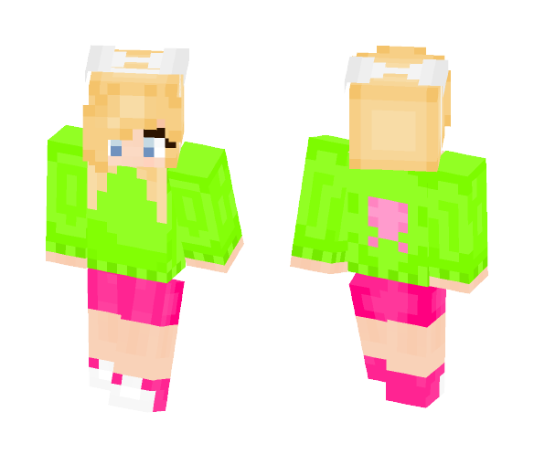 Melancholy- Rin Kagamine - Female Minecraft Skins - image 1