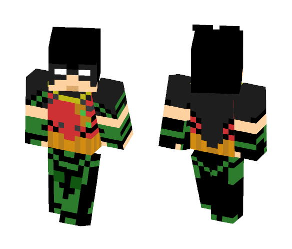 Red Robin - Rebirth - tim drake - Male Minecraft Skins - image 1