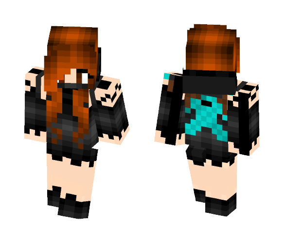 Ninja girl - Girl Minecraft Skins - image 1