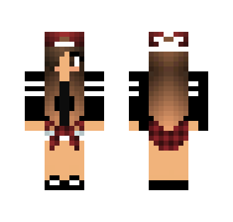 Brown haired girl - Color Haired Girls Minecraft Skins - image 2