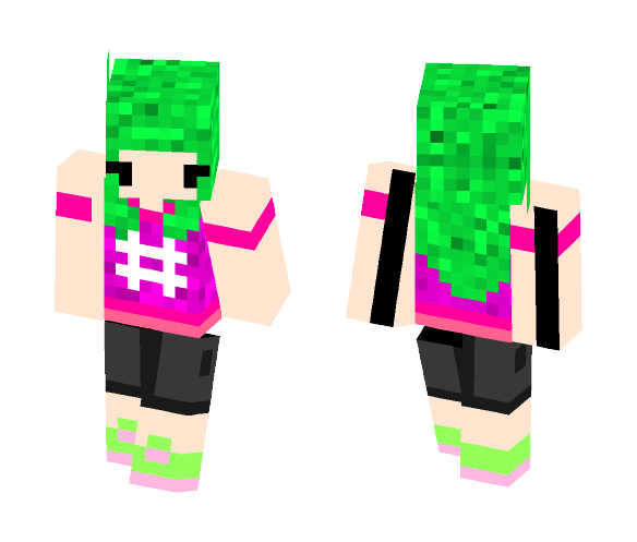 #HashTag Chibi# - Female Minecraft Skins - image 1