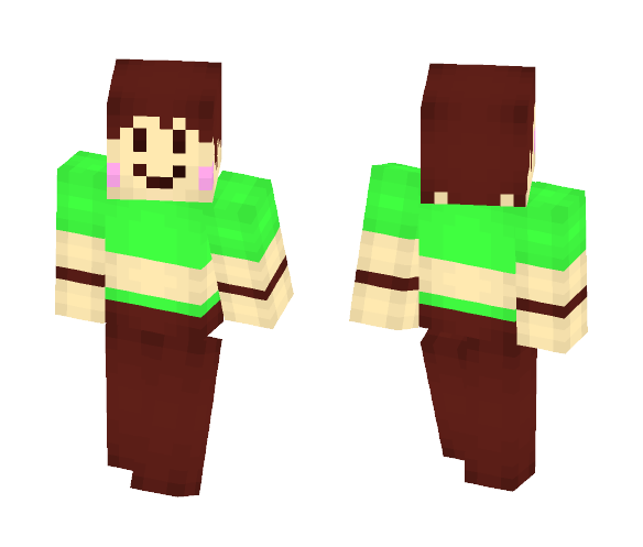 Undertale - Chara - Interchangeable Minecraft Skins - image 1