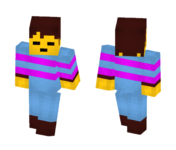 Undertale - Frisk - Interchangeable Minecraft Skins - image 1