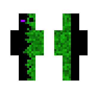 Half Ender Half Creeper Man