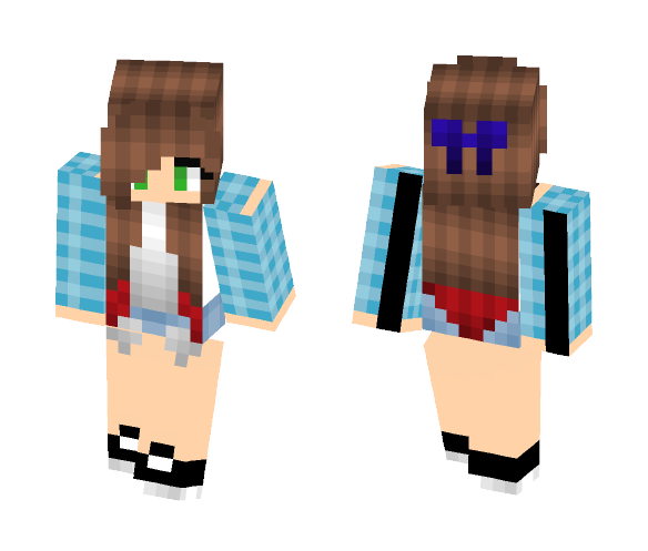 First skin Summer | Nayoung - Female Minecraft Skins - image 1