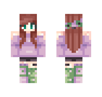 Purple Flower Crown