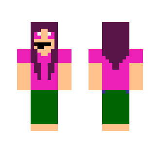 Pink, Purple, and Green
