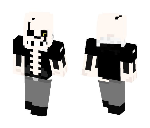 Gaster Sans - Male Minecraft Skins - image 1