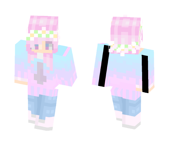 Pastel Goth - Female Minecraft Skins - image 1