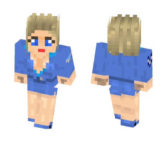 Lieutenant Eva Mckenna - Female Minecraft Skins - image 1