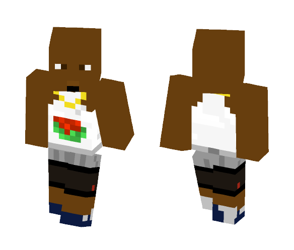 yoyoyo a gangsters on da streets! - Male Minecraft Skins - image 1