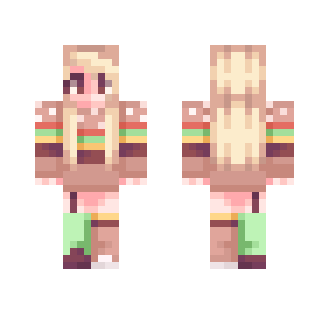 burger queen ???? ( + boy version ) - Boy Minecraft Skins - image 2