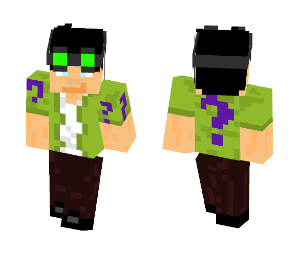 The Riddler (Batman: Arkham Knight) - Comics Minecraft Skins - image 1