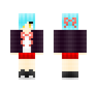 Lady Aqua - Female Minecraft Skins - image 2