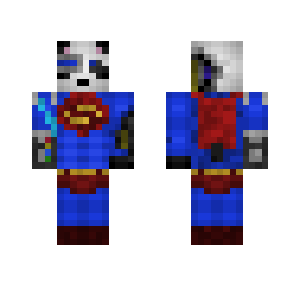 Panda Cyborg Superman for friend