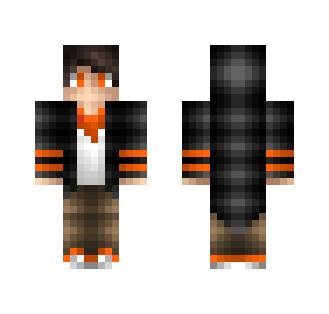 Boy With a Black Hoodie - Boy Minecraft Skins - image 2
