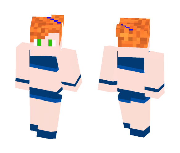 Misty red/blue - Female Minecraft Skins - image 1