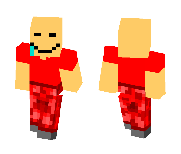 Noob Skin - Male Minecraft Skins - image 1