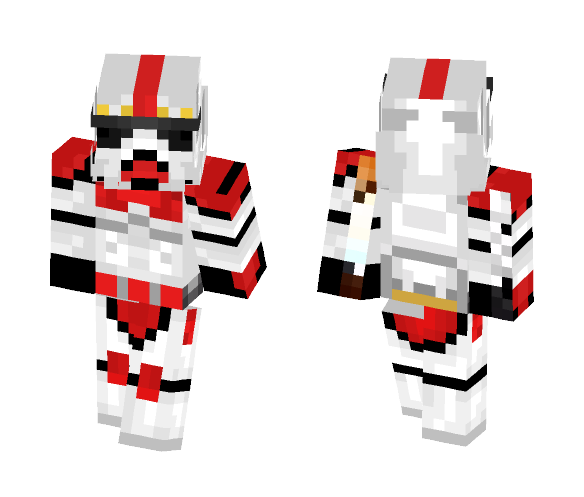 Download Free Imperial Shock Trooper Skin for Minecraft image 1 Imperial Shock Trooper - Interchangeable Minecraft Skins - image 1