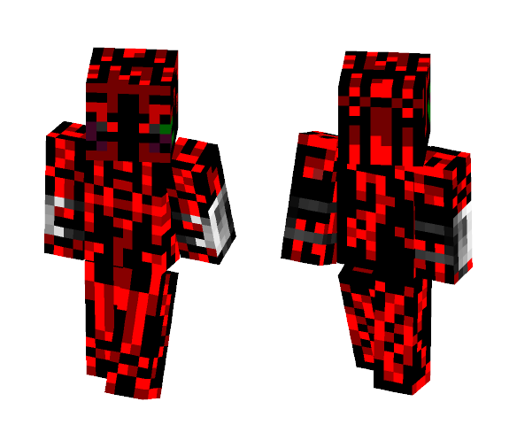 Devil Death With Red Eyes - Male Minecraft Skins - image 1