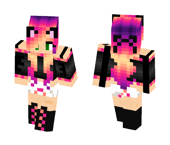 Download Free Cutie Girl Skin for Minecraft image 1 Cutie Girl - Girl Minecraft Skins - image 1