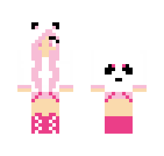 Pink Panda - Female Minecraft Skins - image 2
