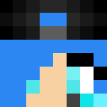 Download Free Blue Gamer Girl Skin for Minecraft image 3 Blue Gamer Girl - Girl Minecraft Skins - image 3