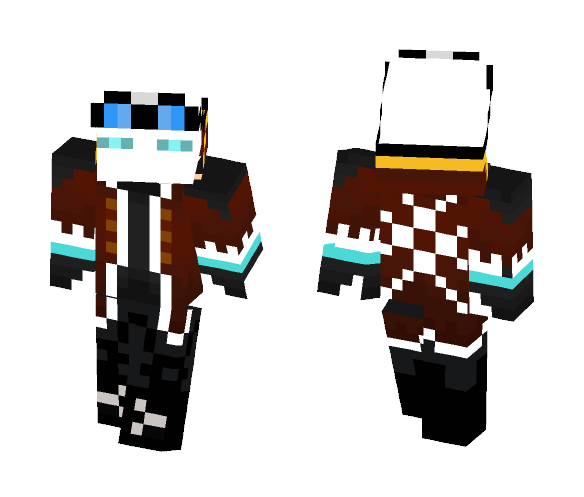 SteamPunk Enderman (White) - Male Minecraft Skins - image 1