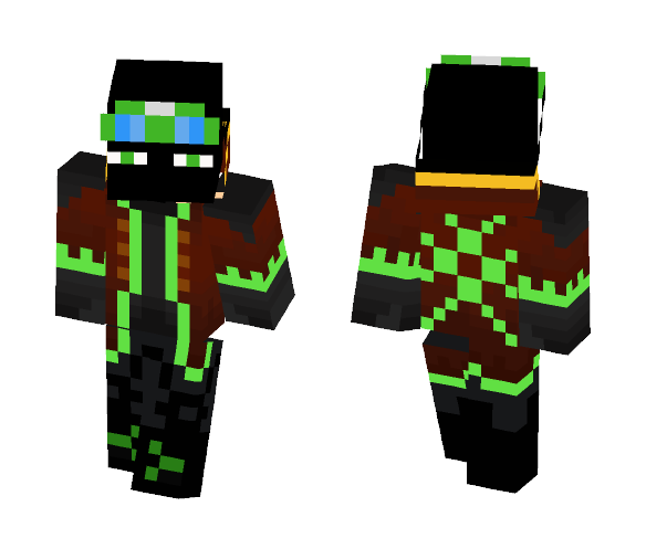 Steampunk Enderman - Male Minecraft Skins - image 1