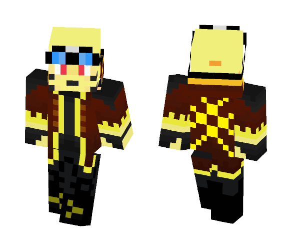 Steampunk Naruto (Bijuu Mode) - Male Minecraft Skins - image 1