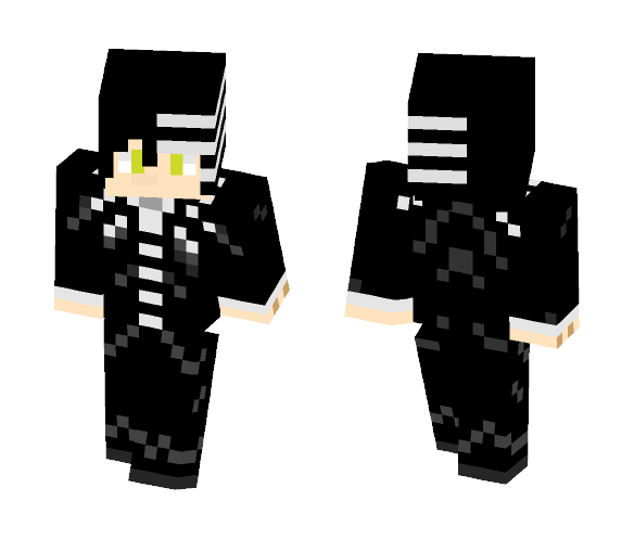 Death the Kid (simple) - Male Minecraft Skins - image 1