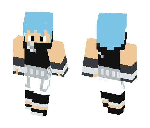 Black Star (simple) - Male Minecraft Skins - image 1