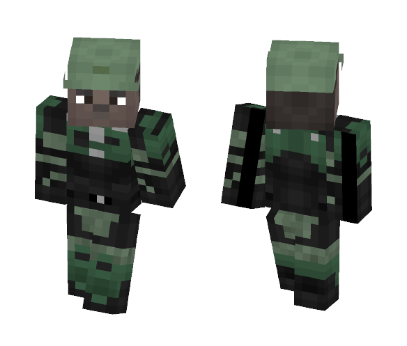 Halo 3: Avery Johnson - Male Minecraft Skins - image 1