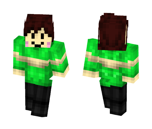 Chara ( Undertale ) - Male Minecraft Skins - image 1