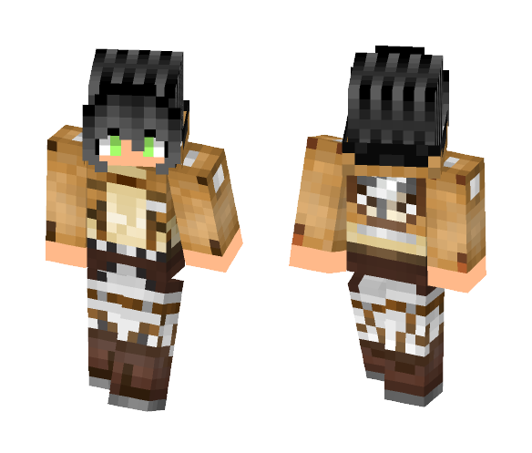 Attack on titan girl - Girl Minecraft Skins - image 1